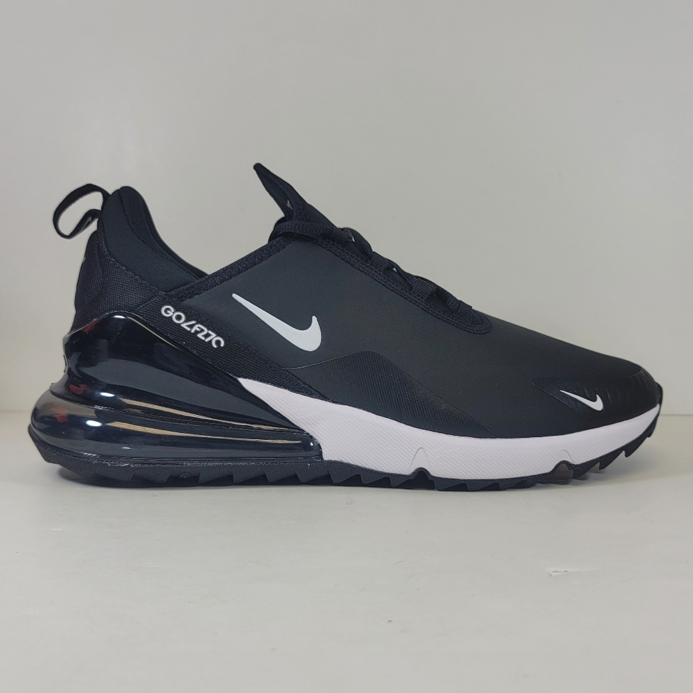 Nike Air Max 270 G Golf Shoes Black White CK6483-001 Men's Sizes New - Picture 4 of 9